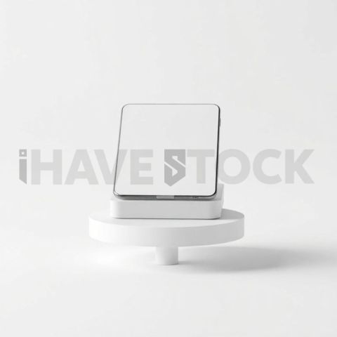 Minimal UI Device Mockup Mockup Pure White Background Clarity series 85