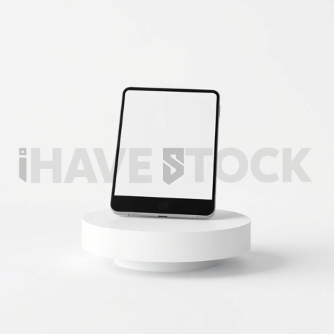 Minimal UI Device Mockup Mockup Pure White Background Clarity series 135