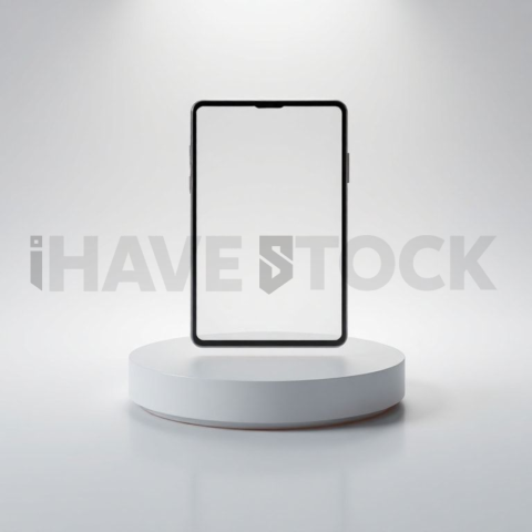 Minimal UI Device Mockup Mockup Studio Top Light Glow series 354