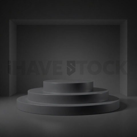 Studio Display Mockup Clean Minimalist Lighting series 171
