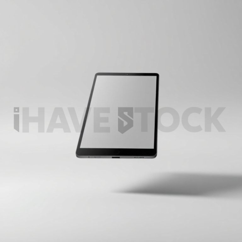 Android Tablet Mockup Clean Minimalist Lighting series 244