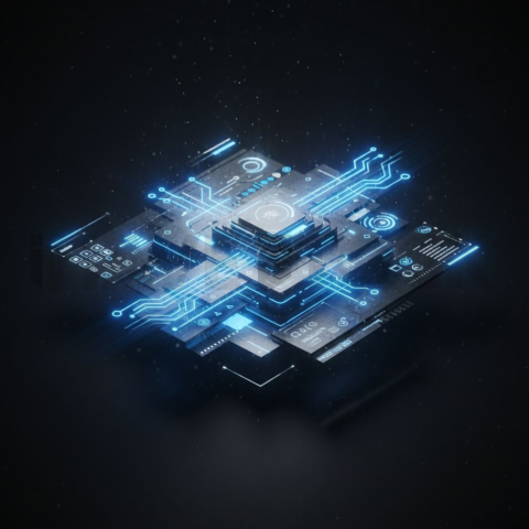 Neon Futuristic Hud Element Blue Electric Glow 2025 – 8K Minimal Black UI Mockup MKT GLS 0923