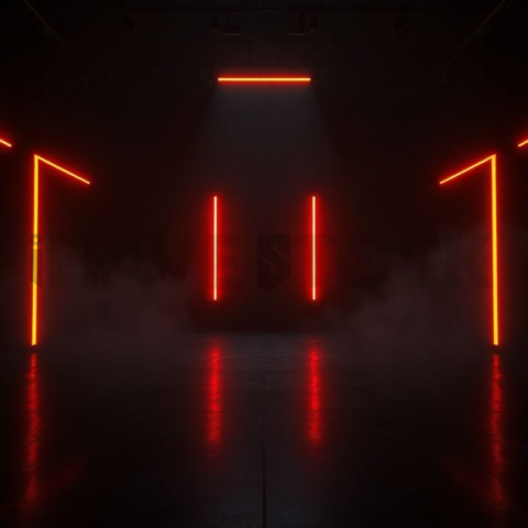 Ultra Minimal Dark Ui Component Orange Fire Glow 2025 – 8K Minimal Black UI Mockup MKT GLS 1234