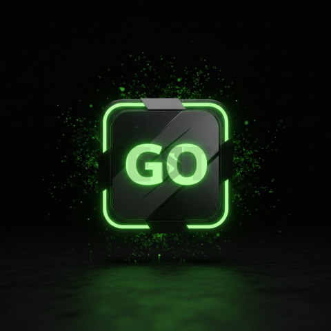 Cinematic Neon Cta Button 3D Green Neon Glow 2025 – 8K Minimal Black UI Mockup MKT GLS 1055