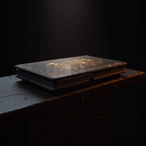 Dark Pricing Table Ui Component Amber Glow 2025 – 8K Minimal Black UI Mockup MKT GLS 0265