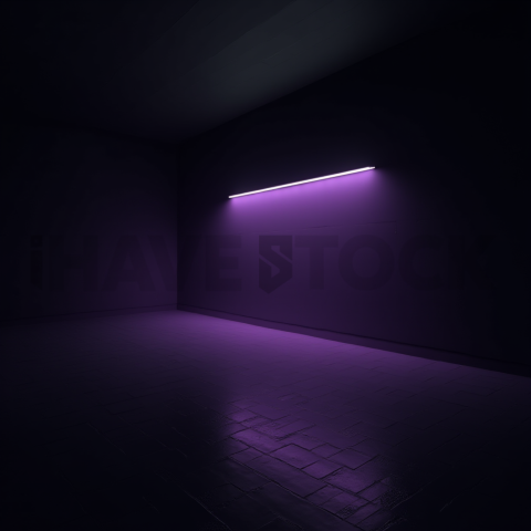 Minimal Black Saas Hero Section Layout Purple Glow 2025 – 8K Minimal Black UI Mockup MKT GLS 0758