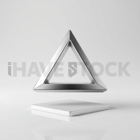 3D Performance Triangle Chrome Silver series 817