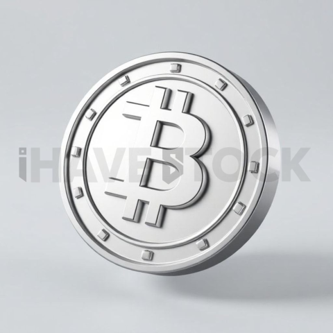 3D Profit Coin Chrome Silver series 814