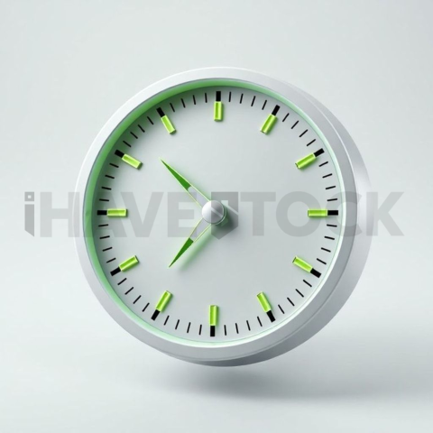 3D Metric Dial Lime Green series 799