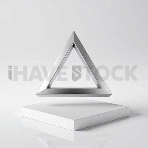 3D Performance Triangle Chrome Silver series 773(1)