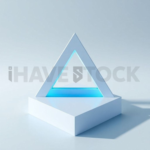 3D Performance Triangle Electric Blue series 757