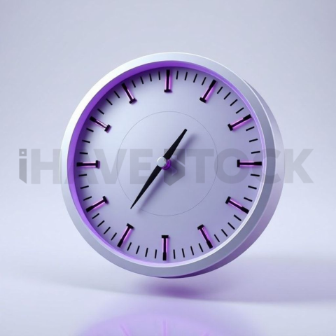 3D Metric Dial Purple Neon series 761