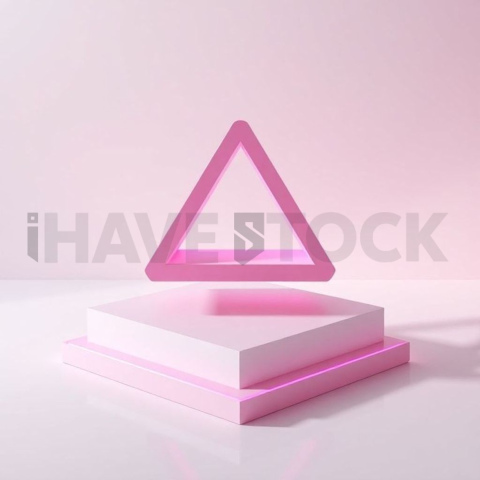 3D Performance Triangle Hot Pink series 745