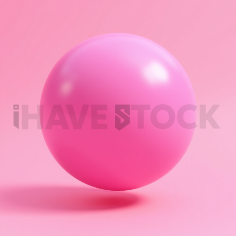 3D Kpi Sphere Hot Pink series 733