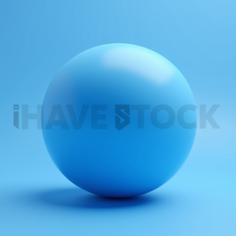 3D Kpi Sphere Electric Blue series 695