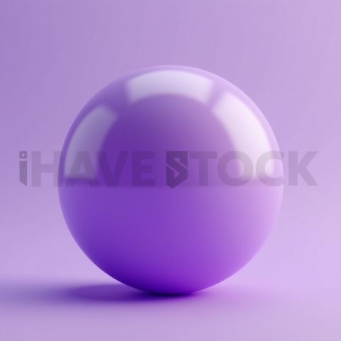 3D Kpi Sphere Purple Neon series 686