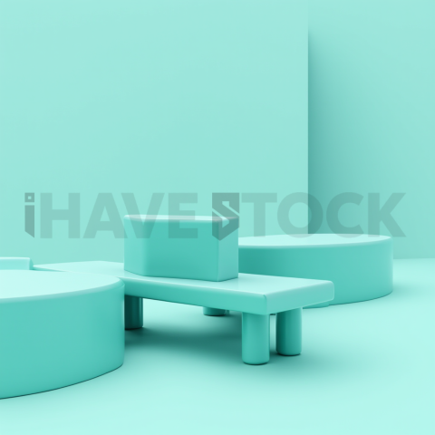 3D Conversion Pathway Teal Glossy series 679