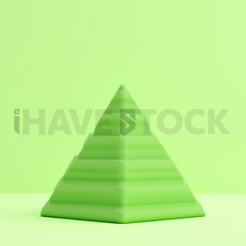 3D Performance Triangle Lime Green series 673