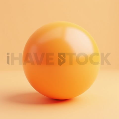 3D Kpi Sphere Amber Soft series 643