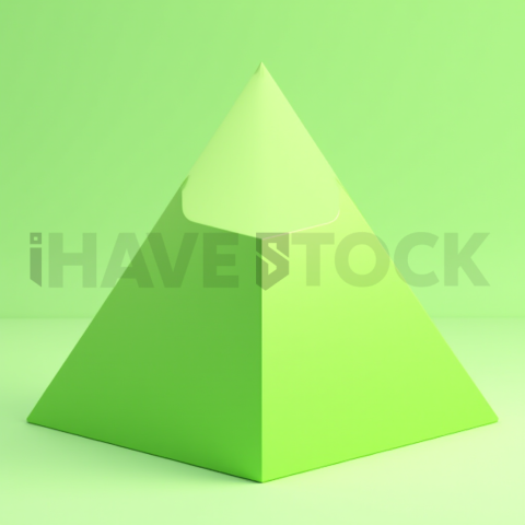 3D Performance Triangle Lime Green series 649