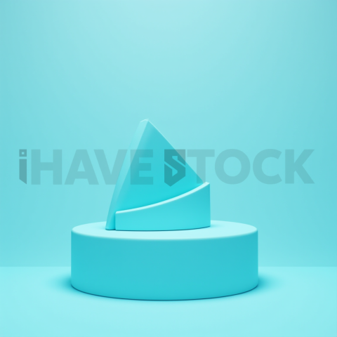 3D Performance Triangle Cyan Neon series 602