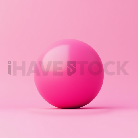 3D Kpi Sphere Hot Pink series 596
