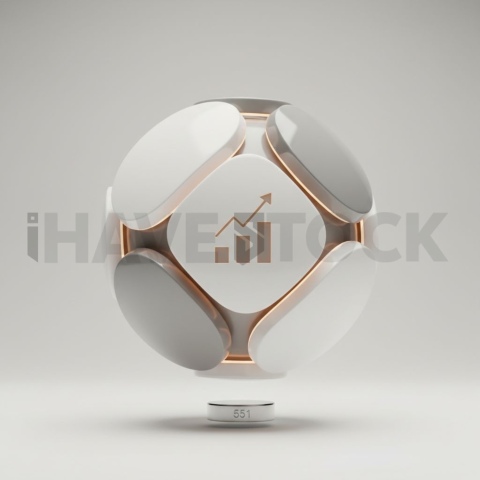 3D Kpi Sphere Amber Soft series 551