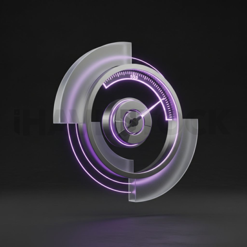 3D Metric Dial Purple Neon series 553