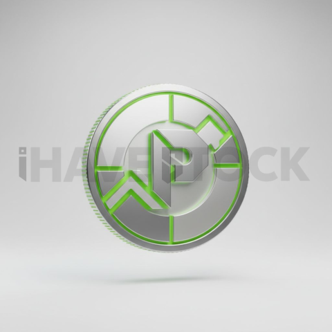 3D Profit Coin Lime Green series 550