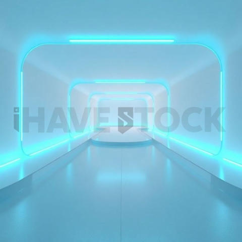 3D Conversion Pathway Cyan Neon series 837