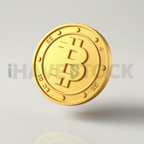 3D Profit Coin Gold Metallic series 834