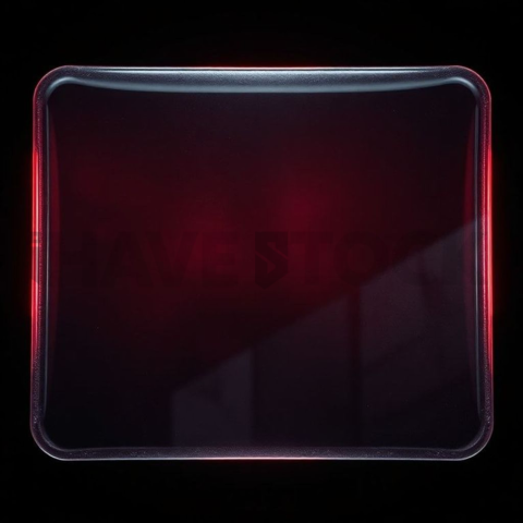 Translucent Glass Overlay Red Neon Medium Glow Dark Glassmorphism Element 2025 – 8K