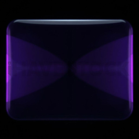 Blurred Glass Widget Purple Subtle Glow Dark Glassmorphism Element 2025 – 8K