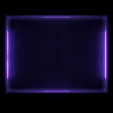 Minimal Frosted Window Element Purple Subtle Glow Dark Glassmorphism Element 2025 – 8K