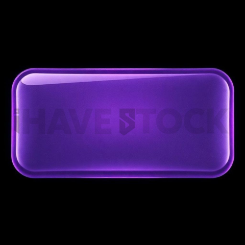 Frosted Glass Button Purple Medium Glow Dark Glassmorphism Element 2025 – 8K